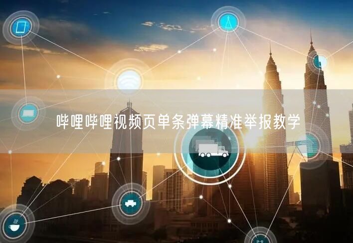 哔哩哔哩视频页单条弹幕精准举报教学