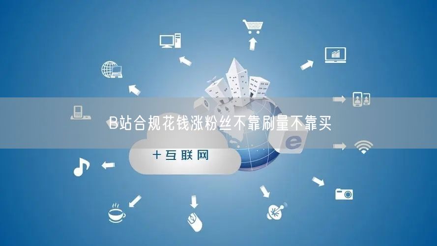 B站合规花钱涨粉丝不靠刷量不靠买