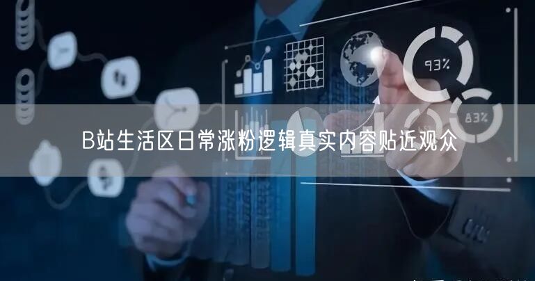 B站生活区日常涨粉逻辑真实内容贴近观众