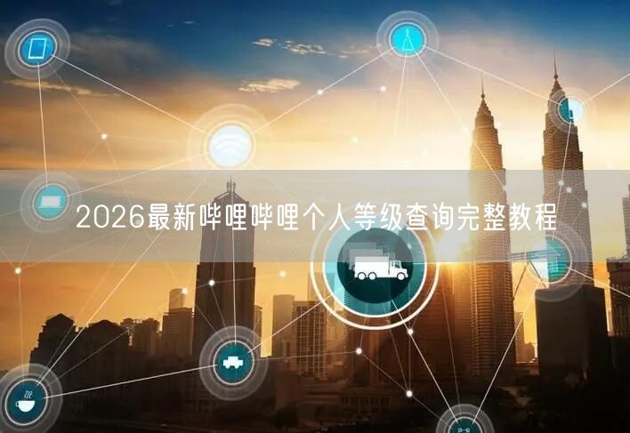 2026最新哔哩哔哩个人等级查询完整教程